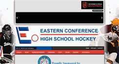 Desktop Screenshot of easternconferencehockey.com