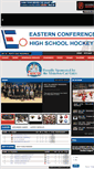 Mobile Screenshot of easternconferencehockey.com
